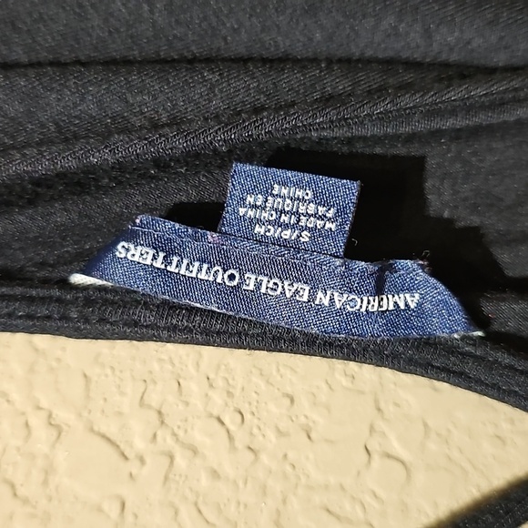 American Eagle Outfitters Black Long Sleeve Cold Shoulder Dress Size Small - Picture 2 of 5